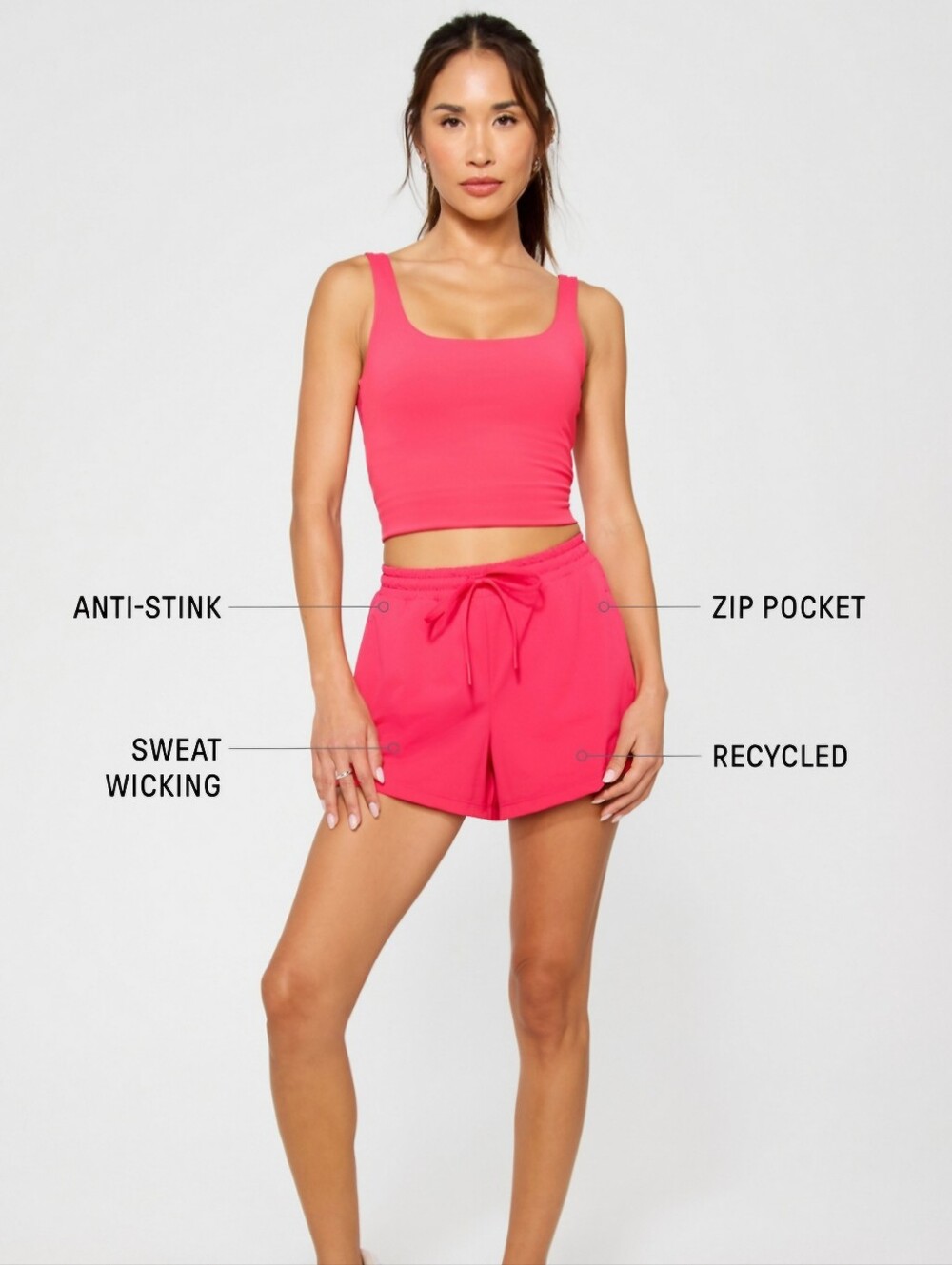 Fabletics Drawstring Shorts - Picture 3 of 3